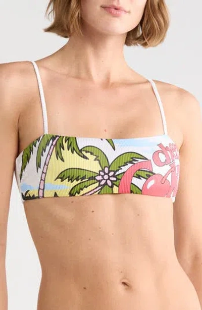 Maaji Vanessa Reversible Bikini Top In White