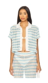Maaji Wavy Shirt In Blue