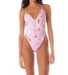 Maaji Wisteria Mae Classic One Piece Swimsuit In Lavender In Pink