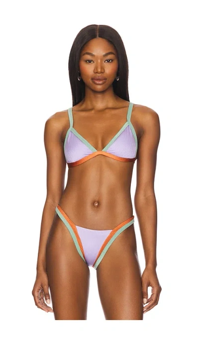 Maaji Wisteria Rewind Top In Pastel Purple