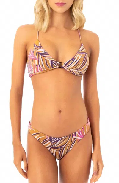 Maaji Women's Kenny Top In Caramel Foliage In Multi