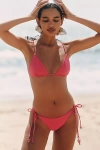 Maaji X Anthropologie Side-tie Bikini Bottoms In Pink