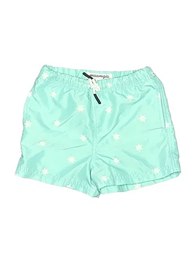 Pre-owned Maamgic Kids' Rash Guard In Blue