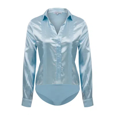Maan Istanbul Women's Shirt With Blue Bodysuit - Summer Wine