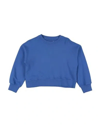 Maan Babies'  Toddler Boy Sweatshirt Bright Blue Size 6 Cotton