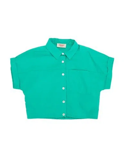 Maan Babies'  Toddler Girl Shirt Green Size 6 Cotton