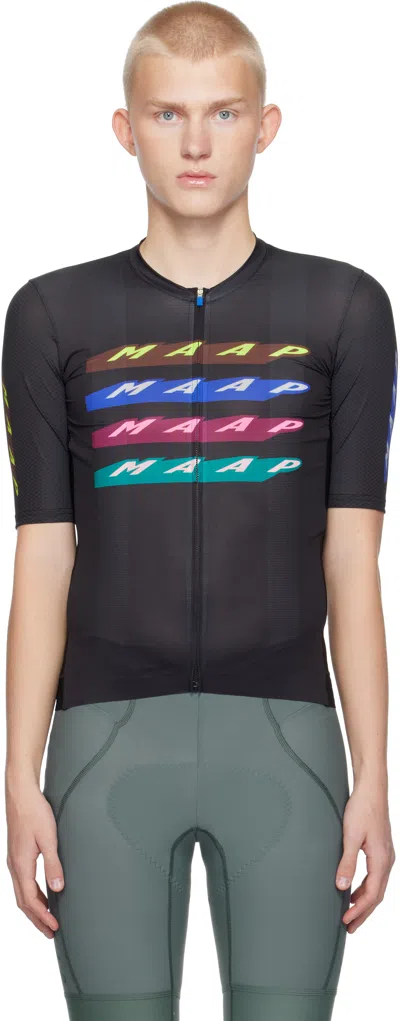 Maap Black Evade X Pro Air Jersey 2.0 T-shirt
