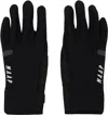Maap Black Winter Gloves In Black