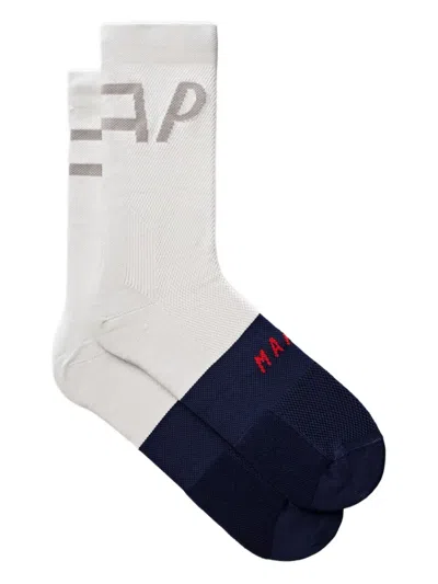 Maap Logo-embellishment Socks In Multi