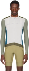 Maap Multicolour Evade Offcuts Pro Base Long Sleeve T-shirt In Fog Mix