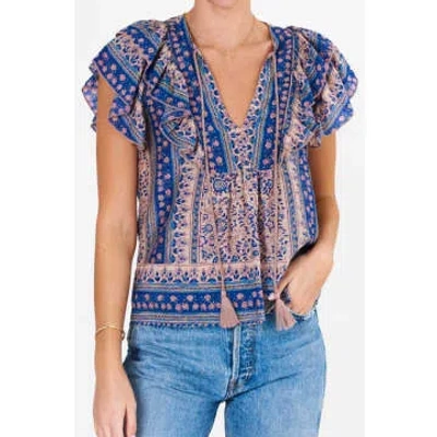Mabe Cass Multi Top In Blue
