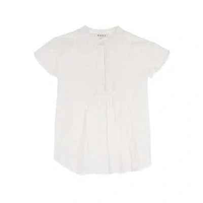 Mabe Freya Lace Top In White
