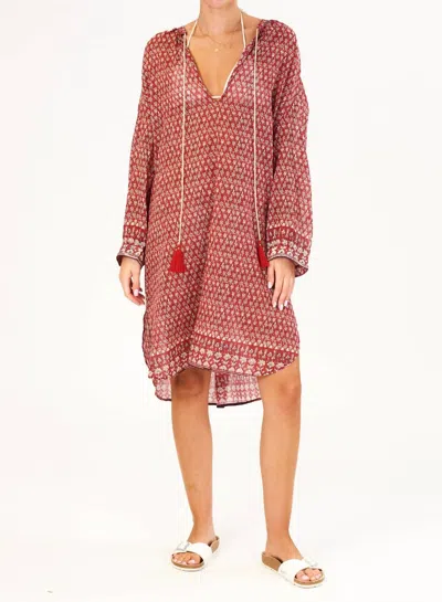 strapless open back dress Voglia Nautica Caftan Kaftan Dress – Jennafer Grace main image 1