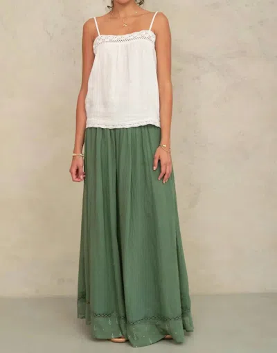 Mabe Seri Maxi Skirt In Green