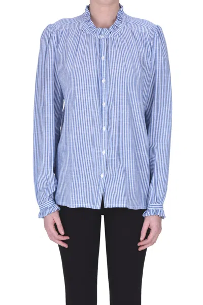 Mabe Striped Shirt In Blue