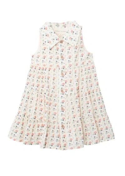 Mabel + Honey Babies'  Adelaide Sleeveless Dress In Multi