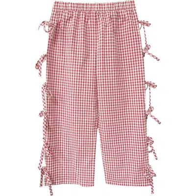 Mabel + Honey Kids'  Bow-tastic Pant In Pink