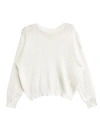 Mabel + Honey Bow-tastic Sweater In White