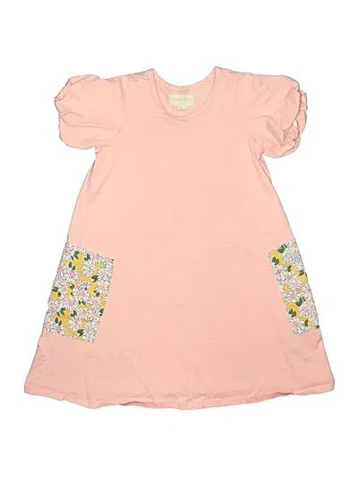 Pre-owned Mabel + Honey Kids' Dress In Pink
