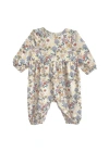 Mabel + Honey Flower Field Romper In Multi