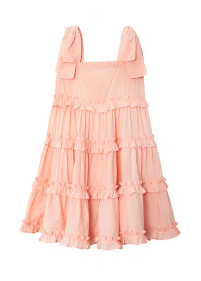 Mabel + Honey Kids'  Jane Tank Dress In Pink