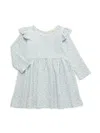 Mabel + Honey Little Girl's Hannah Print Dress In Blue