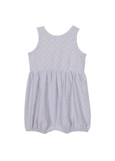 Mabel + Honey Malibu Baby Romper In Purple