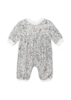 Mabel + Honey Meadow Romper In Gray