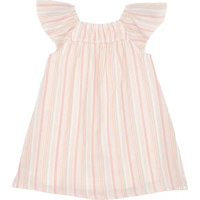 Mabel + Honey Babies'  Sandy Dress In Pink