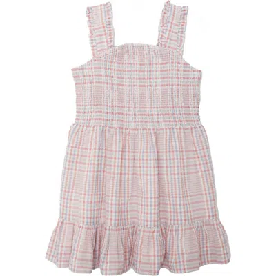 Mabel + Honey Kids'  Sawyer Sleeveless Dress In Pink