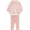 Mabel + Honey Serena Two Piece Set In Pink