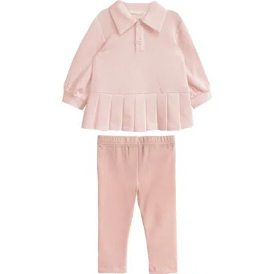 Mabel + Honey Babies'  Serena Two Piece Set In Pink