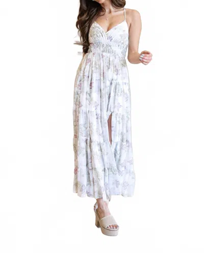 Mable Aaliyah Dress In White