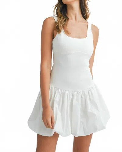Mable Almalfi Mini Dress In White In Multi