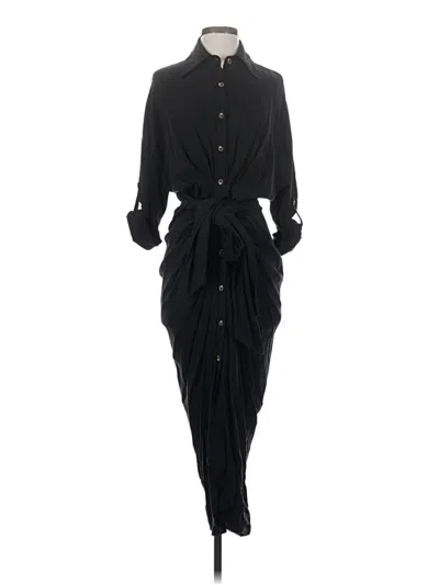 Pre-owned Mable Casual Dress In Black