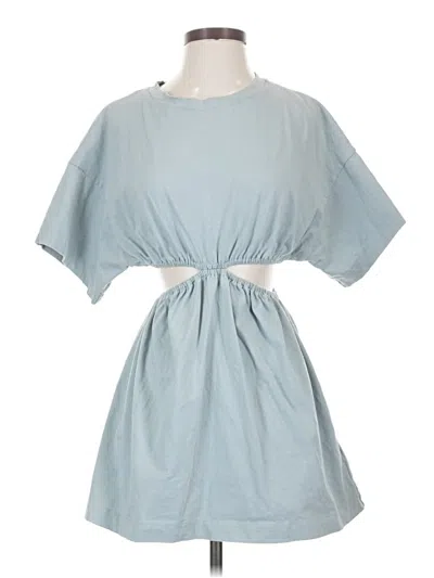 Pre-owned Mable Casual Dress In Blue