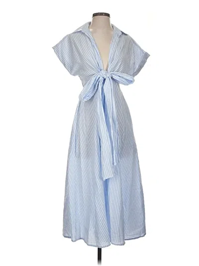 Pre-owned Mable Casual Dress In Blue