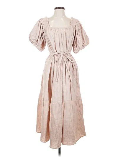 Pre-owned Mable Casual Dress In Brown