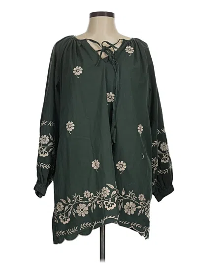 Pre-owned Mable Casual Dress In Green