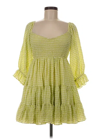 Pre-owned Mable Casual Dress In Green