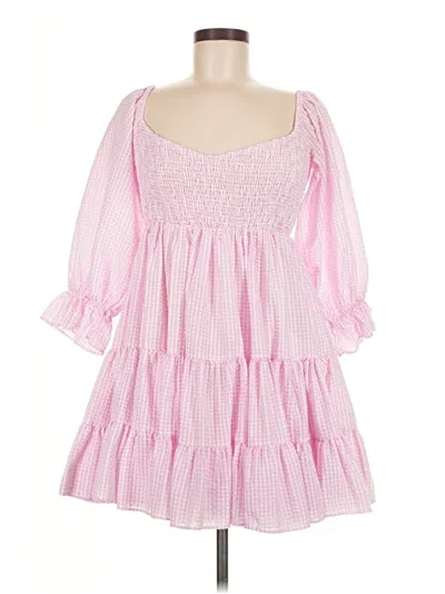 Pre-owned Mable Casual Dress In Pink