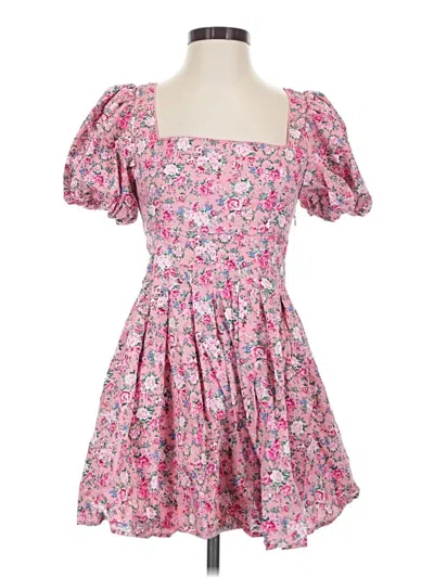 Pre-owned Mable Casual Dress In Pink