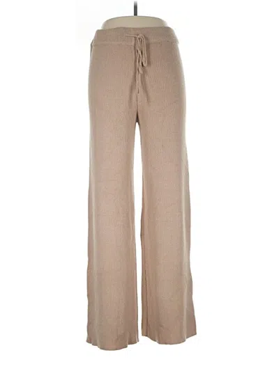 Pre-owned Mable Casual Pants In Tan