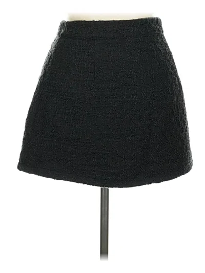 Pre-owned Mable Casual Skirt In Black