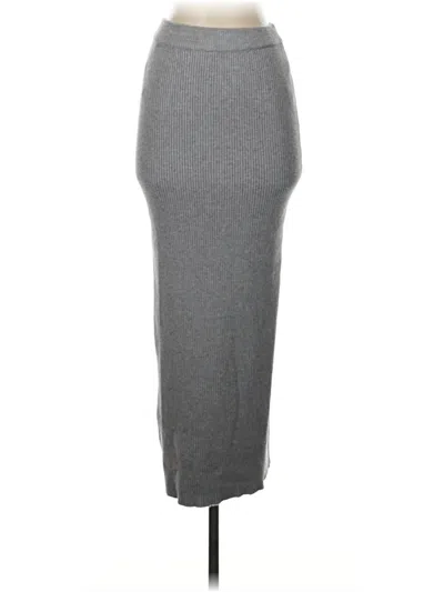 Pre-owned Mable Casual Skirt In Gray