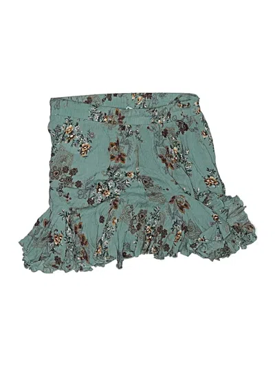 Mable Casual Skirt In Teal