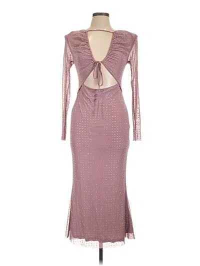 Pre-owned Mable Cocktail Dress In Burgundy