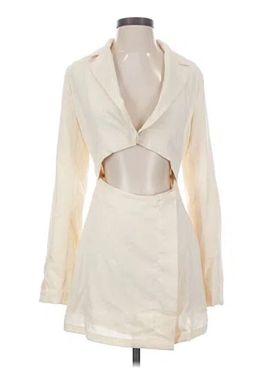 Pre-owned Mable Cocktail Dress In Ivory