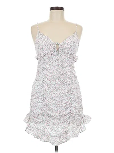 Pre-owned Mable Cocktail Dress In White