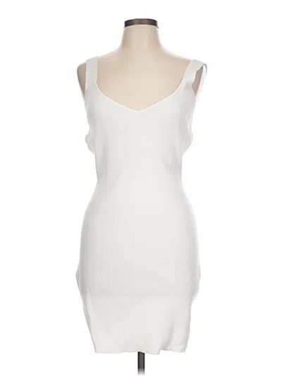 Pre-owned Mable Cocktail Dress In White
